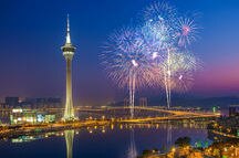 Fireworks at the Macao Tower, Macao Fireworks at the Macao Tower, Macao